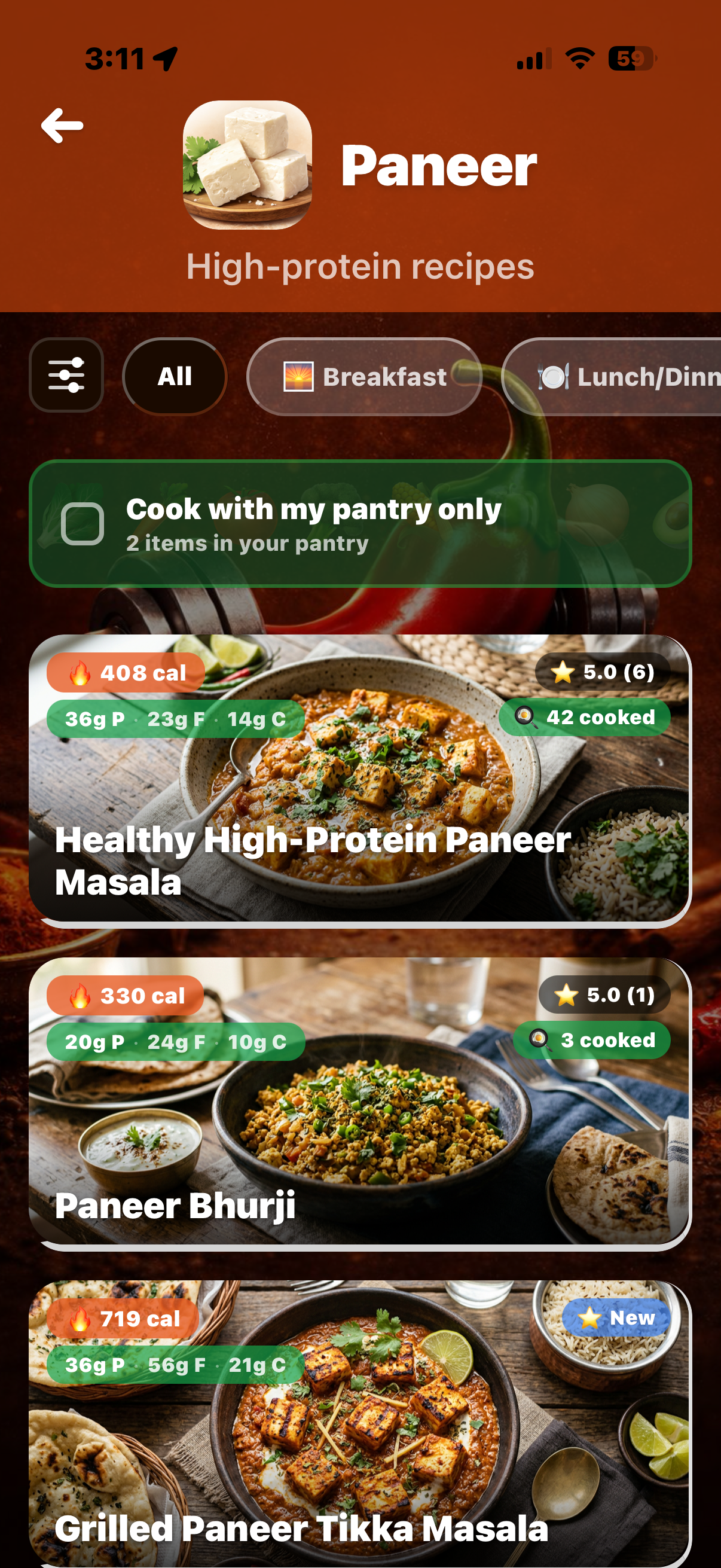 Paneer Recipes