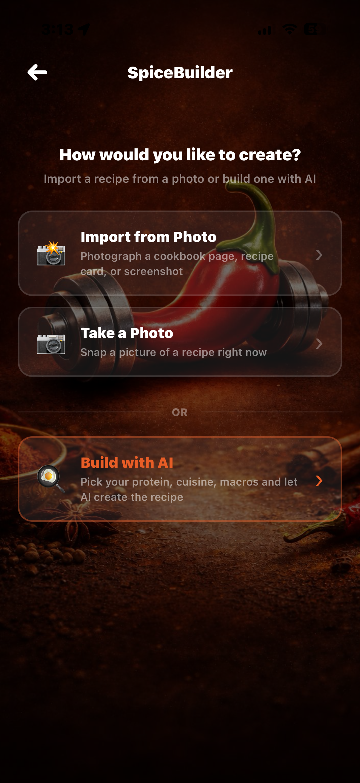SpiceBuilder AI