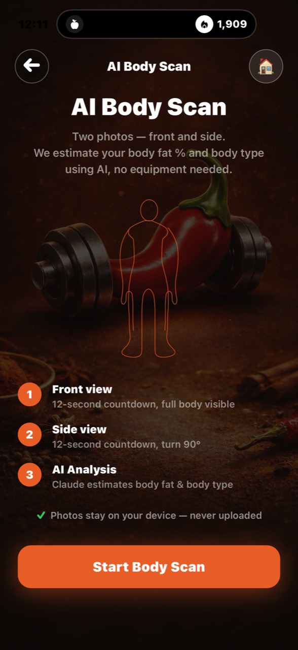 AI Body Scan